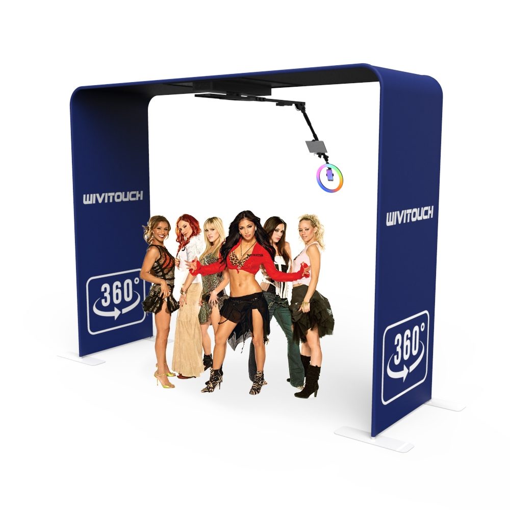 Overhead 360 photo booth