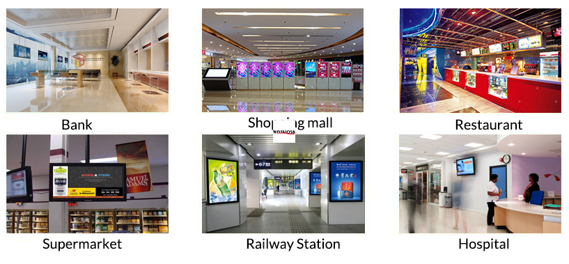 WiViKIOSK digital signage terminal from the kiosk range